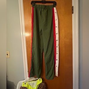 Women’s size large track pants